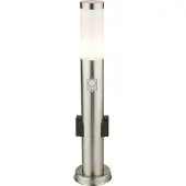 Globo Tuinlamp Boston I RVS met stopcontact