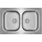 Teka Universe 80 T-xp 2c Dubbele Spoelbak