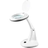 Rebel - Lamp met vergrootglas voor een tafel 5D 6W 6500K