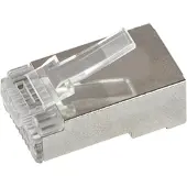 Logilink MP0077 Modular Plug CAT.6 STP RJ45, 50er Set geschirmt