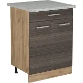Vicco R-Line Keukenonderkast – 60 cm WB Marmer Edel grijs