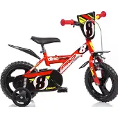 Dino Bikes Dino Jongensfiets Pro Cross 12 inch rood Rood Metaal Kinderfiets