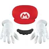 JAKKS Pacific Mario's accessoires set voor kinderen - Verkleedattribuut - One size