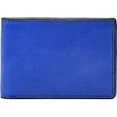 Fossil Portemonnee Steven FPW Bifold Wallet Brilliant Blue Blauw