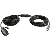Lindy USB-kabel verlengkabel - - USB 3.0 - 15 m - Ondersteunt 5Gbit/s - Zwart
