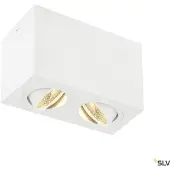 SLV Plafondlamp Triledo 2-lichts 16cm 3000K wit