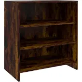 Syfax Dressoir 70x40,5x75 cm bewerkt hout gerookt eikenkleurig
