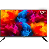 Kiano SlimTV Televisie 32" | 81,3 cm (32 inch) | 1366 x 768 pixels | LED | DVB-T2/S2 | - Zwarte televisie