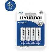 Hyundai Super Alkaline AA-batterijen - 4 stuks