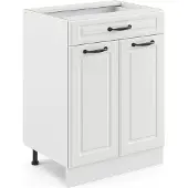 Vicco R-Line Keukenonderkast – 60 cm met lade, zonder werkblad Wit Landhuis