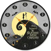 Pyramid Int. Wandklok met motief uit "The Nightmare Before Christmas"