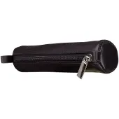 Alassio pennenetui - nappa leer - zwart - JU-43041