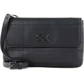 Calvin Klein Nero Polyester Dames Schoudertas