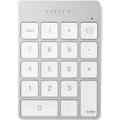 Satechi Slim Wireless Keypad Silver Numeriek toetsenbord Draadloos Zilver
