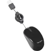 Targus Compacte Blue-Trace Muis zwart, USB-aansluiting
