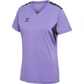 Hummel Functioneel shirt 'Authentic' donkergrijs / lila