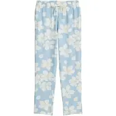 Marc O'Polo Pyjamabroek ' Mix N Match ' lichtblauw / wit