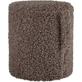 Blomus Teddy poef Espresso, Ø35x40 cm