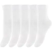 Minymo Sokken - 5-pack - Wit - - 23/26 - Sokken