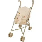 Konges Sløjd Puppen Buggy - Lemon - - One Size - Puppenwagen
