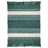 Malagoon Plaids, deken Tribal green throw dames 125x150 cm