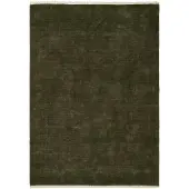 Ferm Living Firth jute vloerkleed Dark olive, 200x300 cm