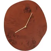 Ferm Living Klok Melt Dark Stained Burl