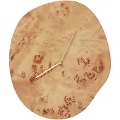 Ferm Living Klok Melt Natural Burl