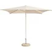 HAY Terrazza Parasol Square | Off-white and grey