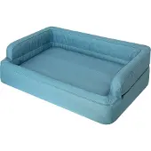 Doggy XL Hondenkussen bank - waterdicht - 96x62 cm - blauw