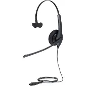 Jabra BIZ 1500 On Ear headset Kabel Mono Zwart Ruisonderdrukking (microfoon), Noise Cancelling Telefoon