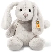 Steiff Knuffel - Hoppie Rabbit - 28 cm - Light Grey - - OneSize - Knuffels