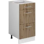 Vicco R-Line Keukenonderkast – 40 cm met laden, zonder werkblad Artisanaal eiken