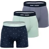 Happy Shorts Boxershorts donkergrijs