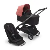 Bugaboo Dragonfly Kinderwagen - Midnight Black Bekleding | midnight black bekleding