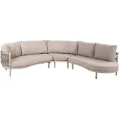 4 Seasons Outdoor Piacenza loungeset 2-delig latte