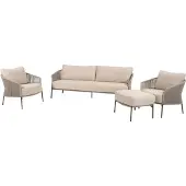 4 Seasons Outdoor Florence loungeset 4-delig terre