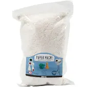 Creativ Company , papier-maché pulp, 140 gram, wit, knutselmateriaal