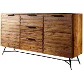 Wohnling Dressoir NISHAN sheeshamhout 160 cm