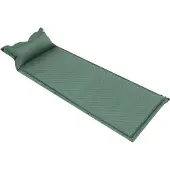 Easybuy Zelfopblaasbaar campingmatras, slaapmatras, isolatiematras, 192x66 cm (groen)