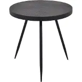 In And OutdoorMatch Bijzettafel - Zwart - Ø38x38,5 cm