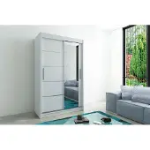 Minio Kledingkast 150 cm, VERONA 2, wit