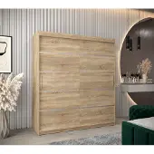 Minio Kledingkast 180 cm VERONA 1, Sonoma-kleur