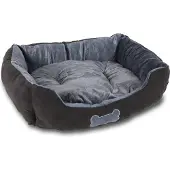 H4L Hondenbed, donkerblauw, 62x50 cm. Hondenmand, hondenhoes, hondenbankje