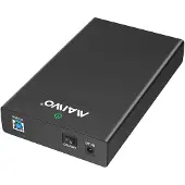 CoreParts Externe HDD-behuizing, USB 3.0, 3,5" HDD, USB-A, zwart (3.5"), Harddisk behuizing, Zwart