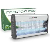 Insect-O-Cutor Gen 3 PlusZap 30W, elektrische vliegenlamp uv, uv-vliegenlamp, vliegenvanger, vliegenverdelger voor binnen, 80m², energiezuinig met uitschakelbeveiliging