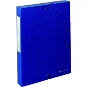 Exacompta Nature Future A4 Documentenbox, 320 x 240 x 40 mm, Karton, 600 g/m², Blauw