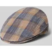 Müller Headwear Flatcap van mix van katoen en linnen