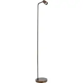 Eglo Rigomagno Vloerlamp - GU10 - 151 cm - Brons - Kantelbaar