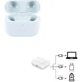 Starfix Draadloos oplaadstation (Airpods 3), Onderdelen voor hoofdtelefoons, Wit